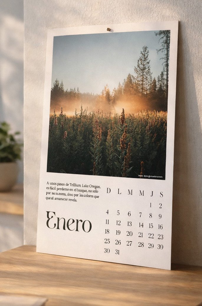 calendario 2026 doce lugares, un mismo viaje calendario 2026 doce lugares, un mismo viaje