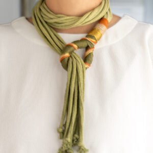 collar verde seco