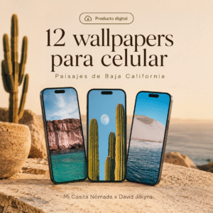 un pedacito de baja en tu pantalla — pack de 12 wallpapers para celular